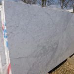 Terras- en Tuintegel – Marmer Bianco Carrara – 60×60×3 cm – fijn bezaagd