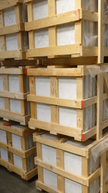 Vloer- en Wandtegel - Marmer Carrara Venato - 61×30,5×1 cm - wit grijs mat gezoet - Afbeelding 6