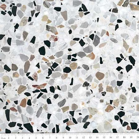 Vloer- en wandtegel - Ecostone Terrazzo Bellisimo - 40×40×1,5 cm - mat gezoet