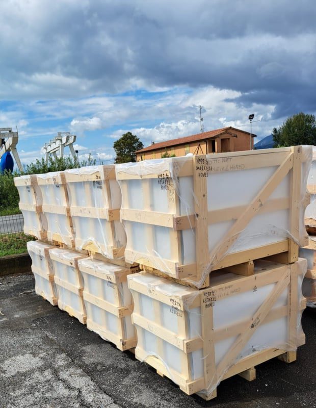 Vloertegel - Marmer Carrara Venato CD/C - 61×61×1 cm - wit grijs mat gezoet - Afbeelding 2