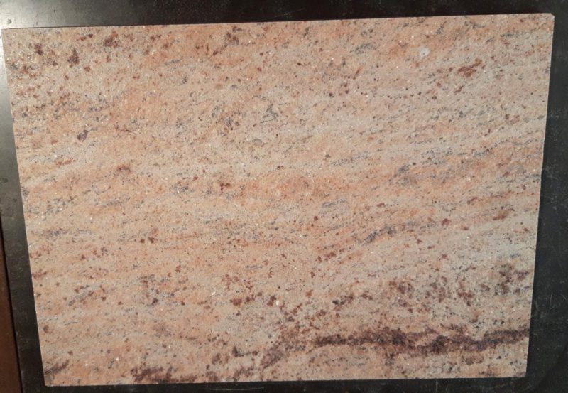 Partij 10 m2 - Vloertegel - Graniet Kashmir Gold - 40 cm in banen - goud geel - gevlamd en geborsteld - Afbeelding 2