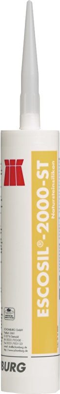 koker 310 ml Schomburg Siliconekit Ecosil ST Mittelgrau Prijs per koker