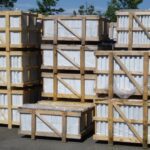 Vloertegel – Marmer Bianco Carrara – 60×20×2 cm – wit gezoet